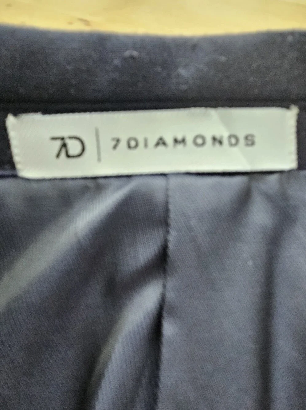 7Diamonds Men's Performance Comfort Stretch Blazer Sport Coat Navy Blue XL 46R
